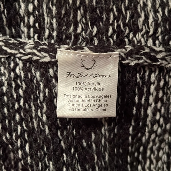 For Love and Lemons Tweed Pattern knit Knee Length Skirt Size Medium - Picture 3 of 6